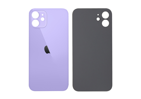 Replacement for iPhone 12 Back Cover - Purple