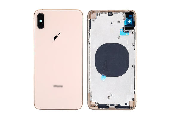 Original Rear Housing with Frame for iPhone XS Max Gold