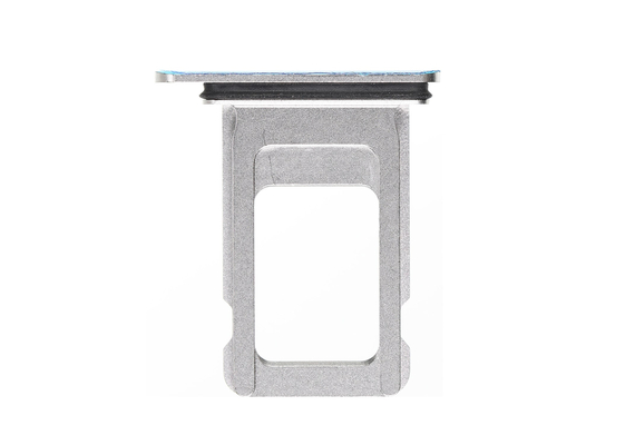 Replacement for iPhone Xs Max Single SIM Card Tray - Silver