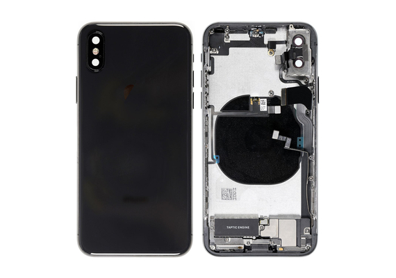 Replacement for iPhone Xs Back Cover Full Assembly - Space Gray