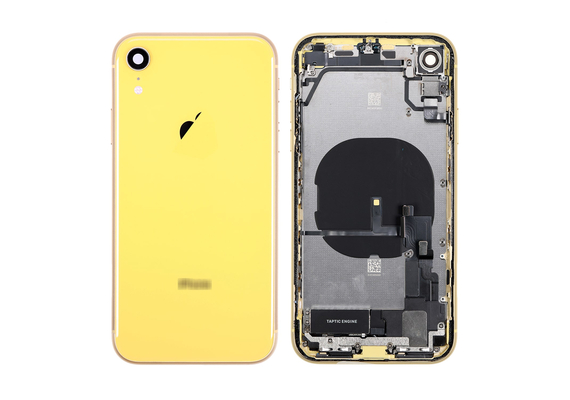 Original Back Cover Full Assembly for iPhone XR Yellow