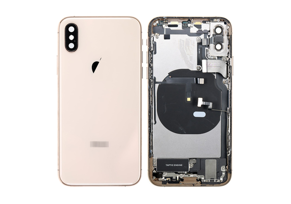 Replacement for iPhone Xs Back Cover Full Assembly - GoldReplacement for iPhone Xs Back Cover Full Assembly - Gold
