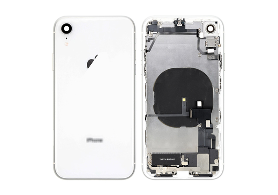 After Market Back Cover Full Assembly for iPhone XR White