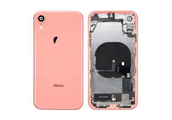 Original Back Cover Full Assembly for iPhone XR Coral