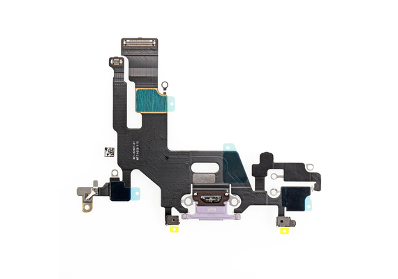 Replacement for iPhone 11 USB Charging Flex Cable - Purple