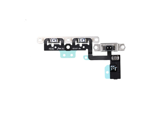 Replacement for iPhone 11 Volume Button Flex Cable with Metal Bracket Assembly