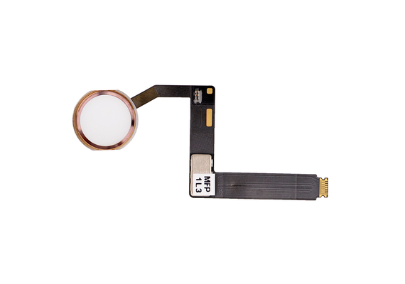 Replacement for iPad Pro 9.7" Home Button Assembly with Flex Cable Ribbon - Rose