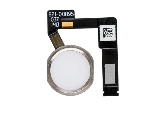 Replacement for iPad Air 3/Pro 10.5"/12.9" 2nd Gen Home Button Assembly with Flex Cable Ribbon - Silver