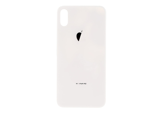Replacement for iPhone X Back Cover - Silver