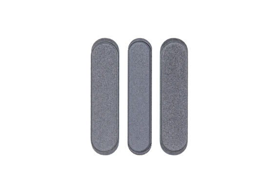 Replacement for iPad Pro 11" 1st/12.9" 3rd Side Button Set (3pcs/set) - Grey
