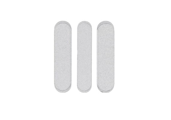 Replacement for iPad Pro 11" 1st/12.9" 3rd Side Button Set (3pcs/set) - Silver