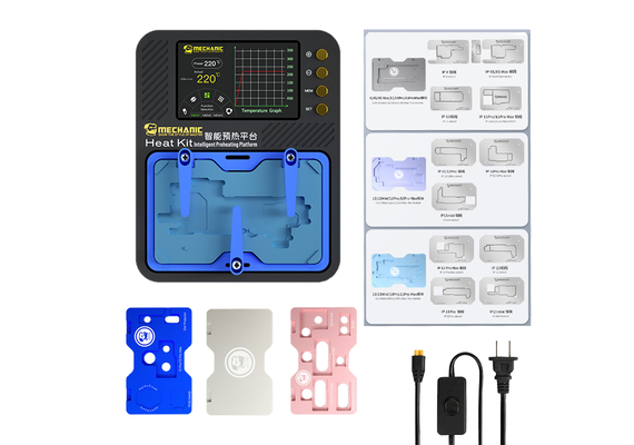 Mechanic Heat Kit Reflow Soldering Preheating Platform for iPhone X-14 Pro Max