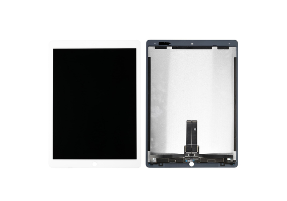 Replacement for iPad Pro 12.9" 2nd Gen LCD Screen and Digitizer Assembly with Board Flex Soldered Complete - White