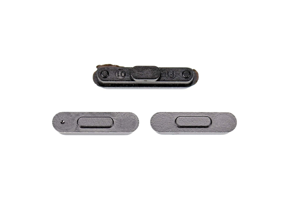 Replacement for iPad Pro 12.9 4th Side Button Set (3pcs/set) - Grey