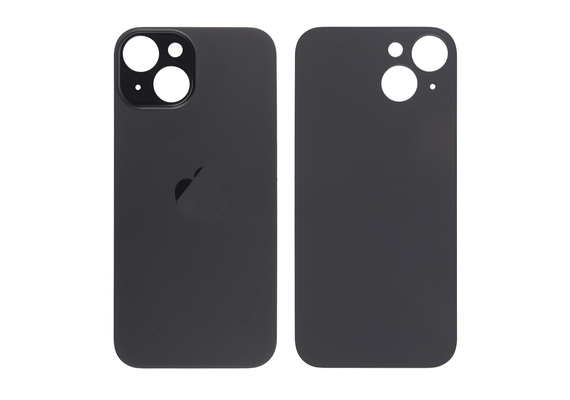 Replacement For iPhone 15 Back Cover Glass-Black