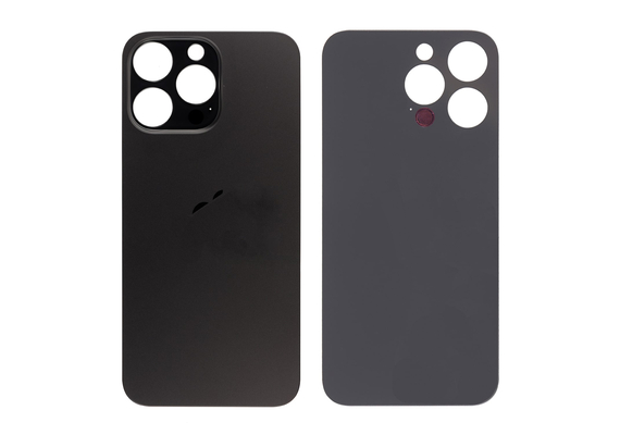 Replacement For iPhone 15 Pro Max Back Cover Glass-Black Titanium