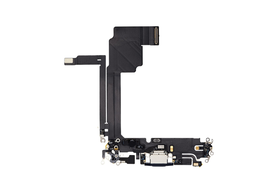Replacement For iPhone 15 Pro Max Charging Port Flex Cable-Blue Titanium