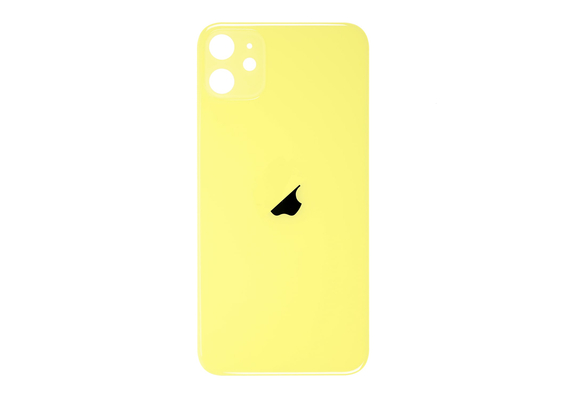 Replacement for iPhone 11 Back Cover - Yellow, Compatibility: Original New