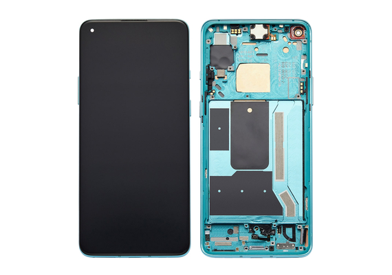 Replacement for OnePlus 8T LCD Screen Digitizer Assembly with Frame - Green