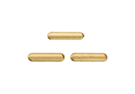 Replacement for iPad Air 2/iPad Pro 9.7/12.9 1st Side Buttons Set - Gold
