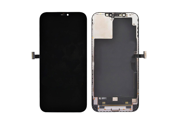 Replacement For iPhone 12 Pro Max OLED Screen Digitizer Assembly - Black, Condition: After Market GX