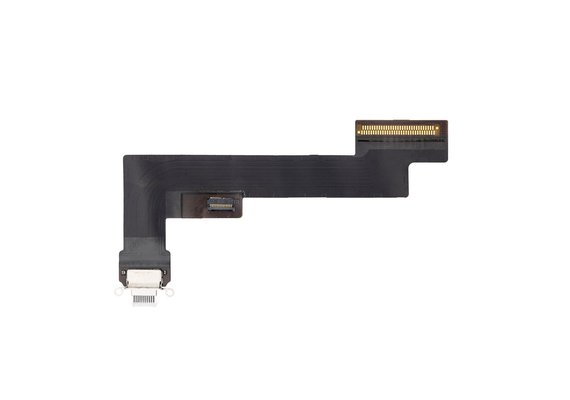 Replacement for iPad Air 5 White Charging Connector Flex Cable WiFi Version, Condition: Original New