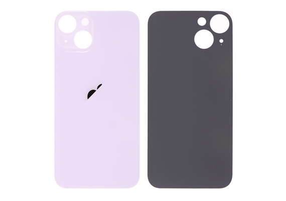 Replacement For iPhone 14 Back Cover Glass-Purple