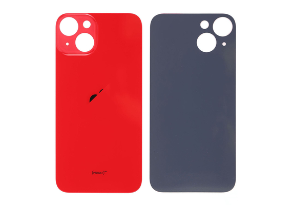 Replacement For iPhone 14 Back Cover Glass-Red