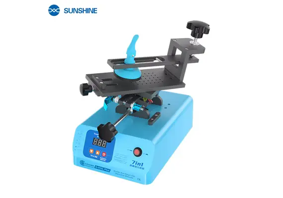 SunShine S-918L Plus Mobile Phone Flat And Curved Screen Separator Machine
