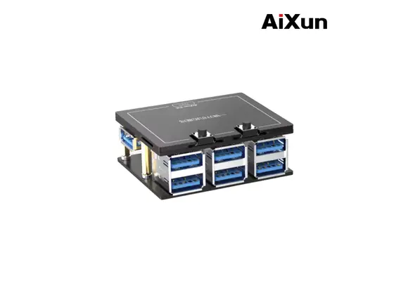 AiXun P2408S One Key Boot Up 6 Ports Docking Station