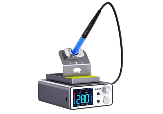 AiXun T3BS 75W Integrated Soldering Iron Station for Electronics Repair