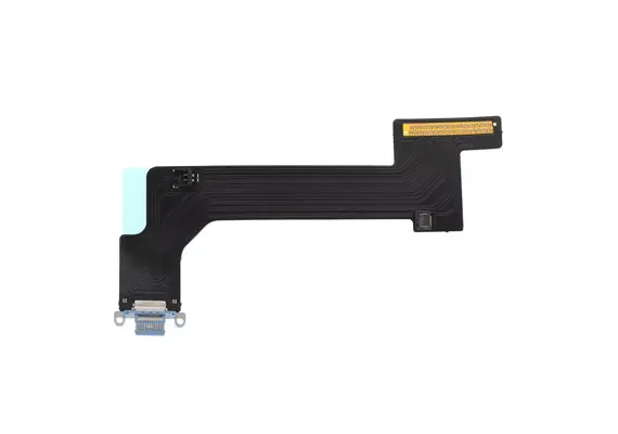 Replacement For iPad 10th Charging Port Flex Cable-4G Version-Blue, Condition: Original New