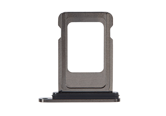 Replacement For iPhone 15 Pro Max Single Sim Card Tray-Black Titanium