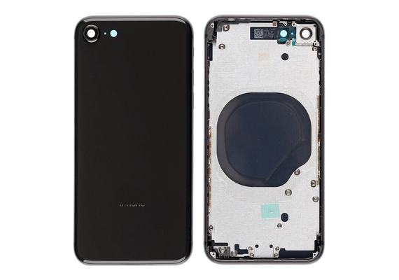 Replacement For iPhone SE 3rd Rear Housing with Frame- Black
