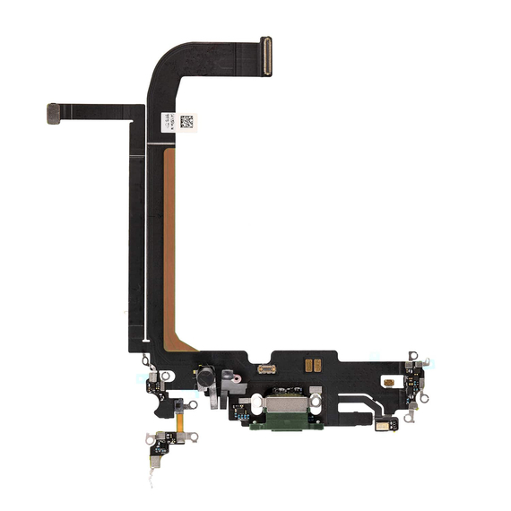 Replacement for iPhone 13 Pro Max USB Charging Flex Cable - Alpine Green, Condition: After Market