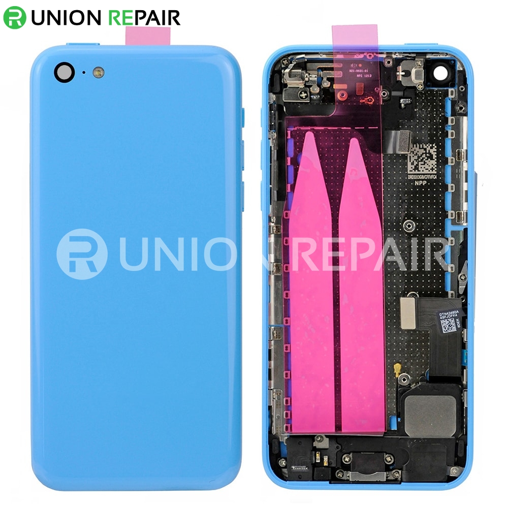 Replacement for iPhone 5C Back Cover Full Assembly - Blue