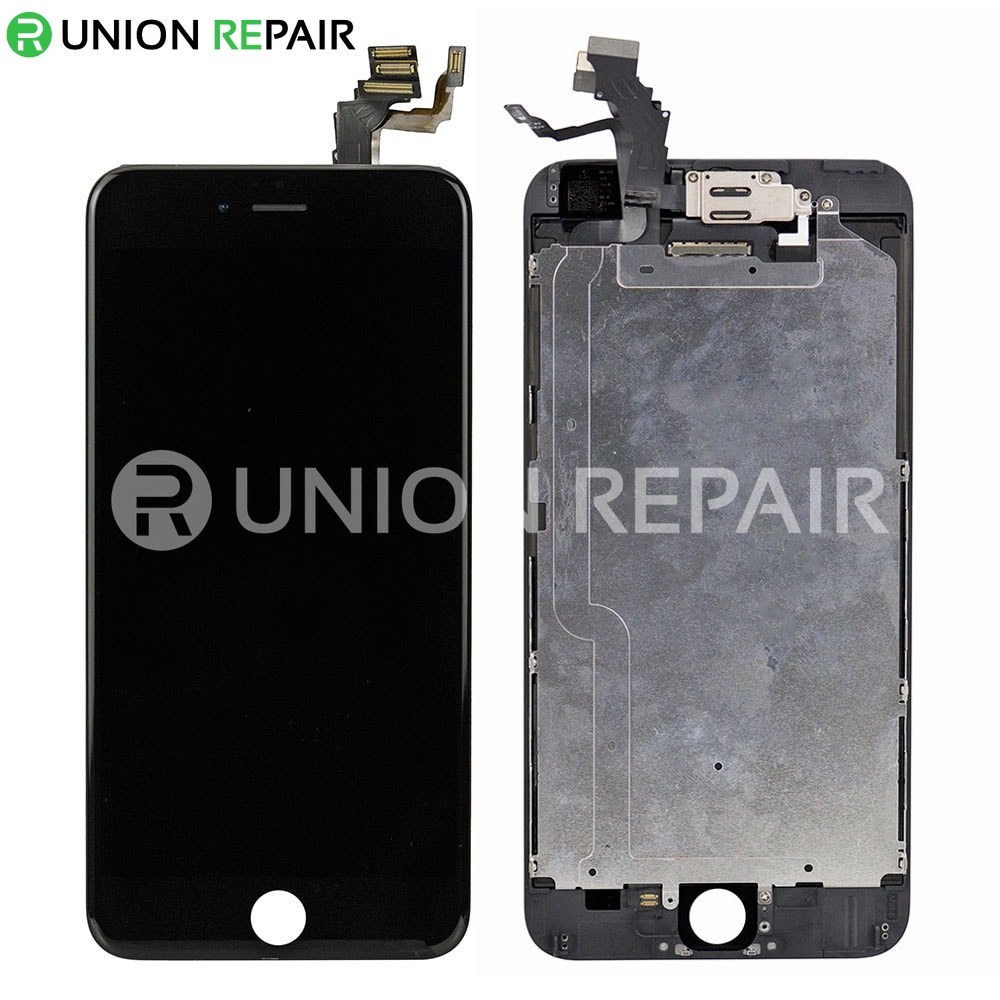 Giro de vuelta Odiseo en progreso Replacement for iPhone 6 Plus LCD Screen Full Assembly without Home Button  - Black