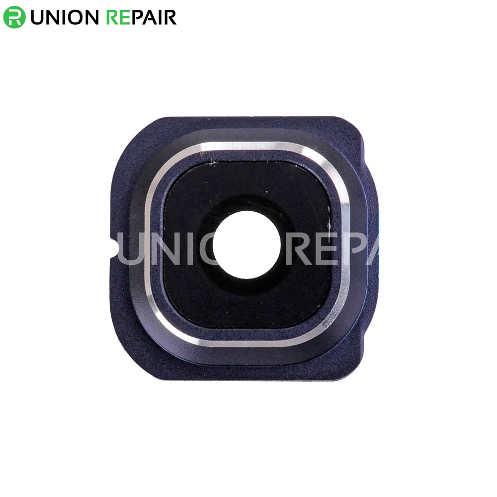 Replacement for Samsung Galaxy S6 Edge Series Rear Facing Camera Lens and Bezel - Sapphire