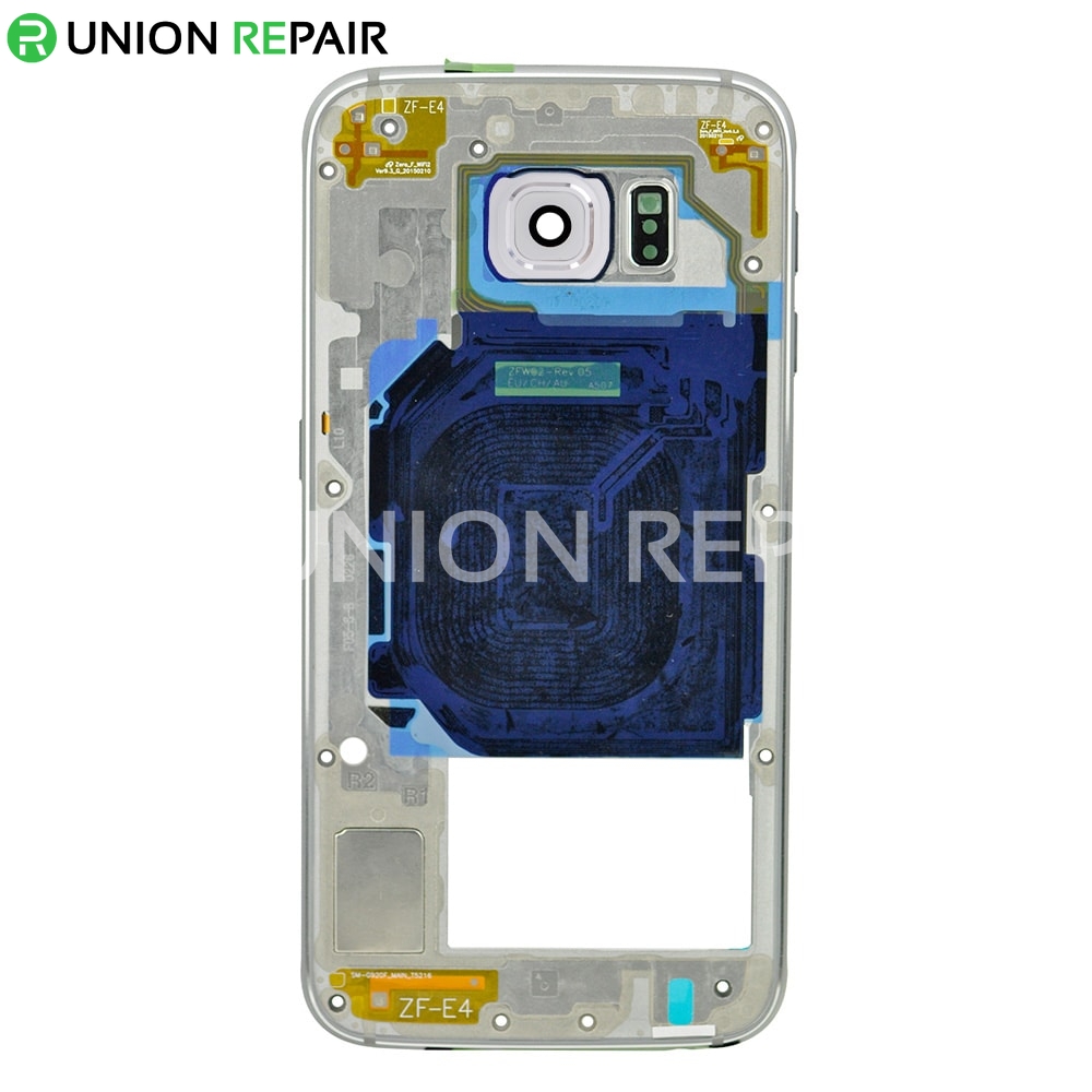 Replacement for Samsung Galaxy S6 G920F Rear Housing Assembly - Silver