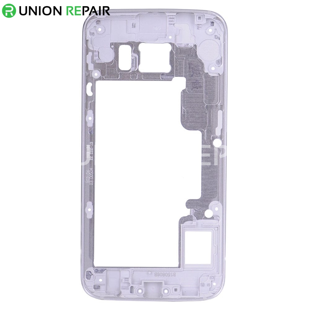 Replacement for Samsung Galaxy S6 Edge SM-G925 Rear Housing Frame - Silver