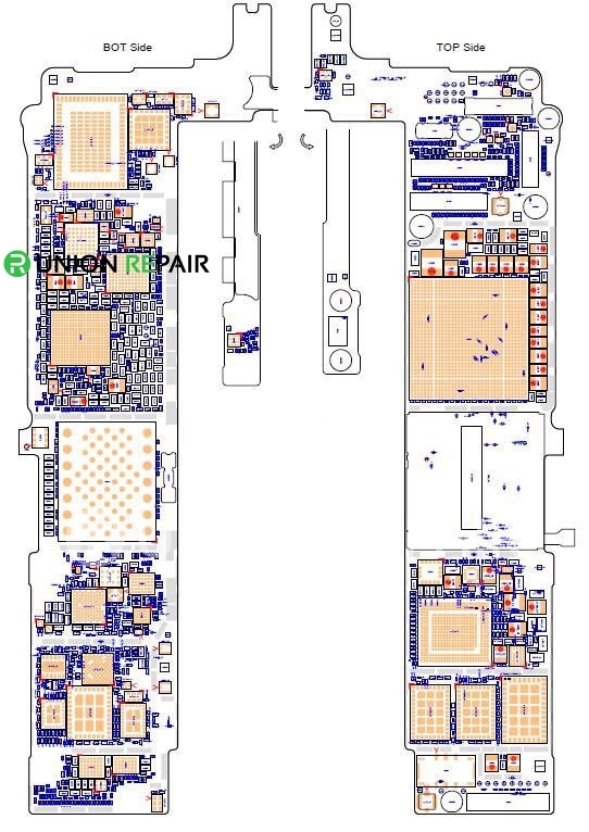 circuit diagram iphone Schematic iPhone (searchable Diagram Plus for PDF) 6S /6S
