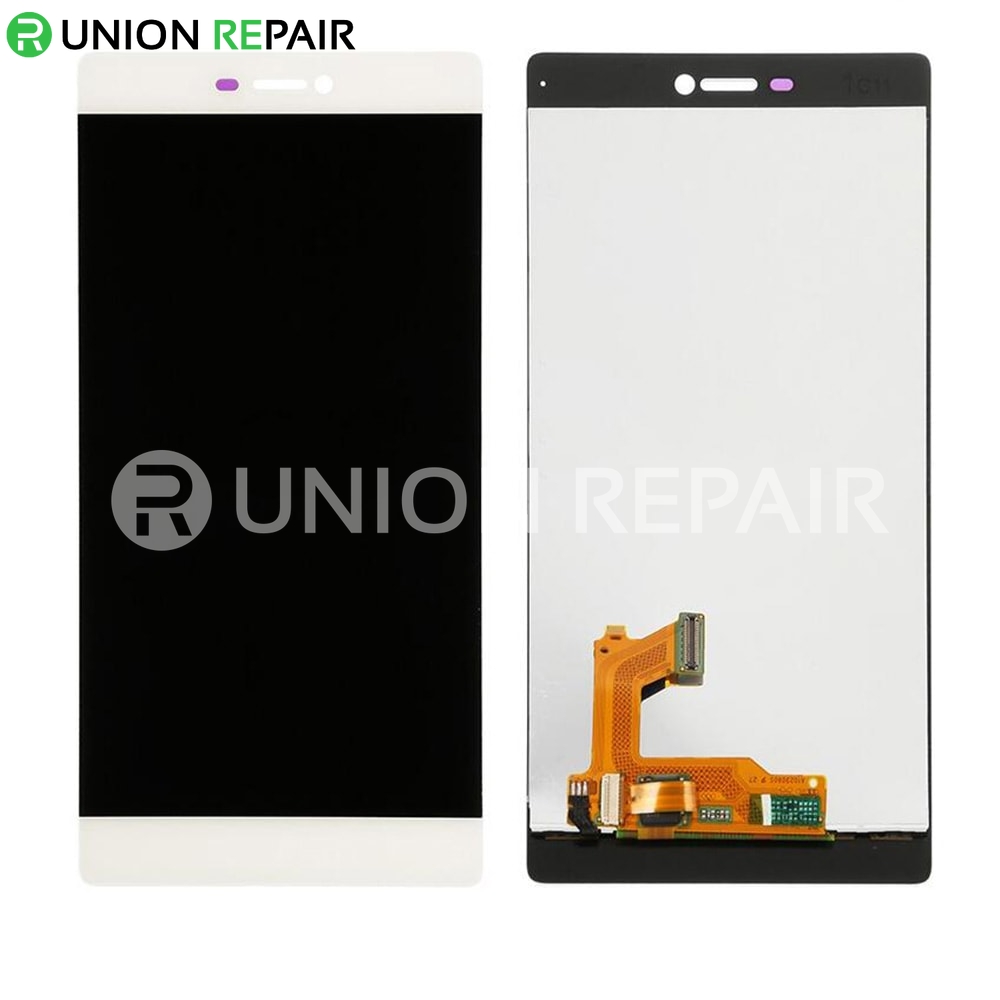 Replacement For Huawei P8 LCD with Digitizer Assembly - White
