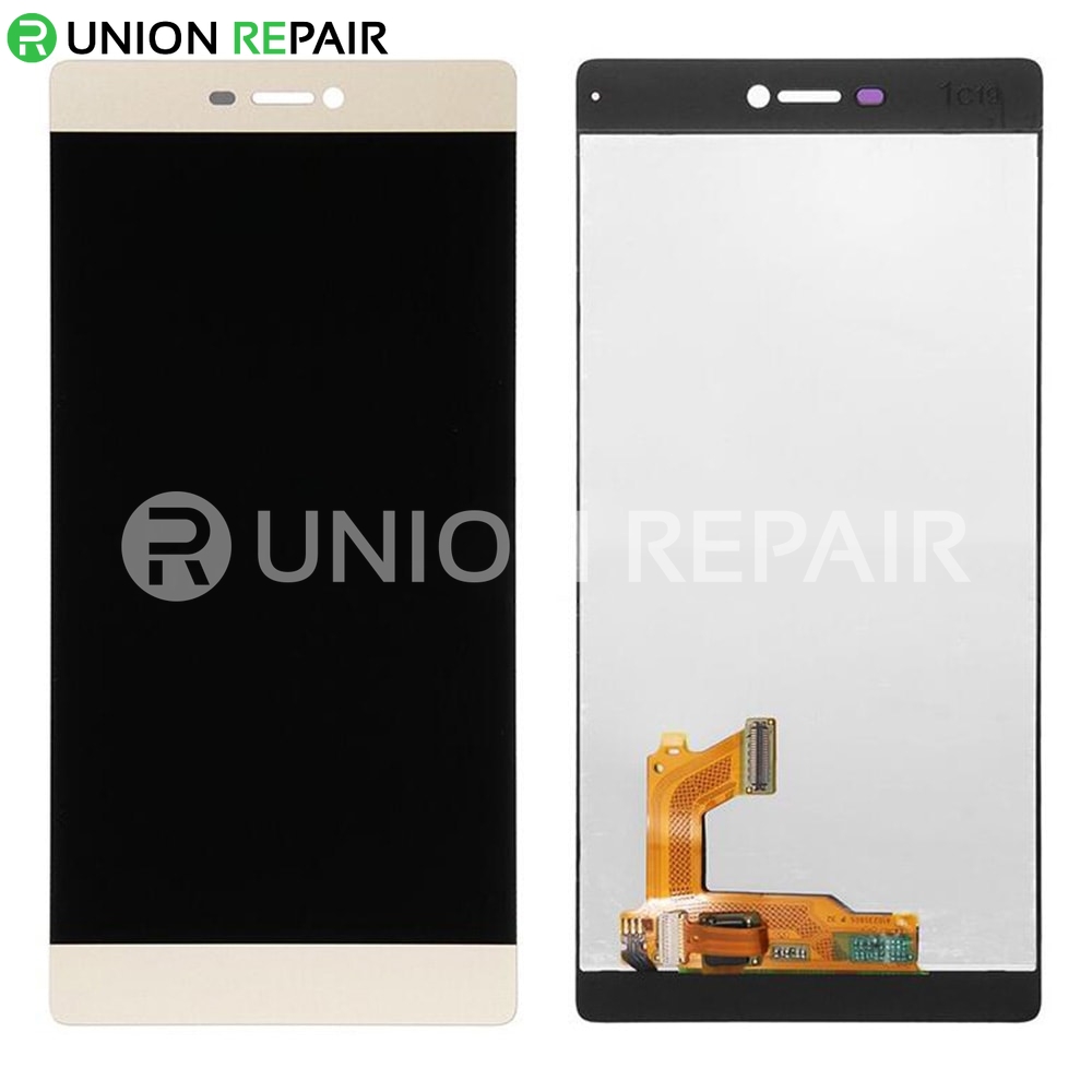 Replacement For Huawei P8 LCD with Digitizer Assembly - Gold