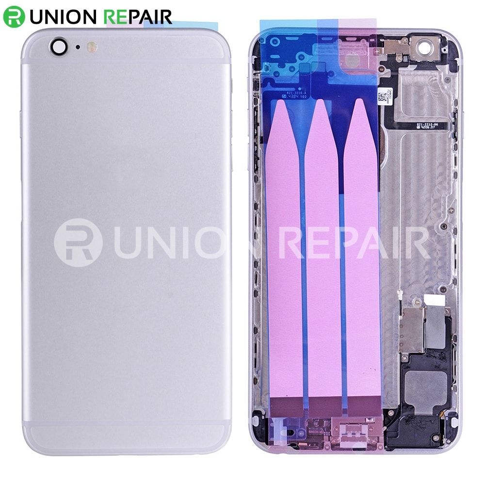 Replacement for iPhone 6 Plus Back Cover Full Assembly - Silver