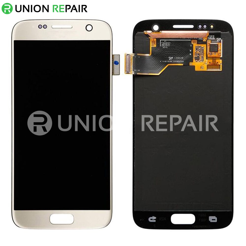 Monografie Alcatraz Island Willen Replacement for Samsung Galaxy S7 SM-G930 LCD Screen and Digitizer Assembly  Replacement - Gold