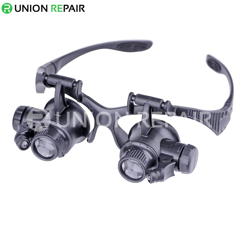 10X 15X 20X 25X LED Magnifying Glasses Jewelry Loupe Magnifier