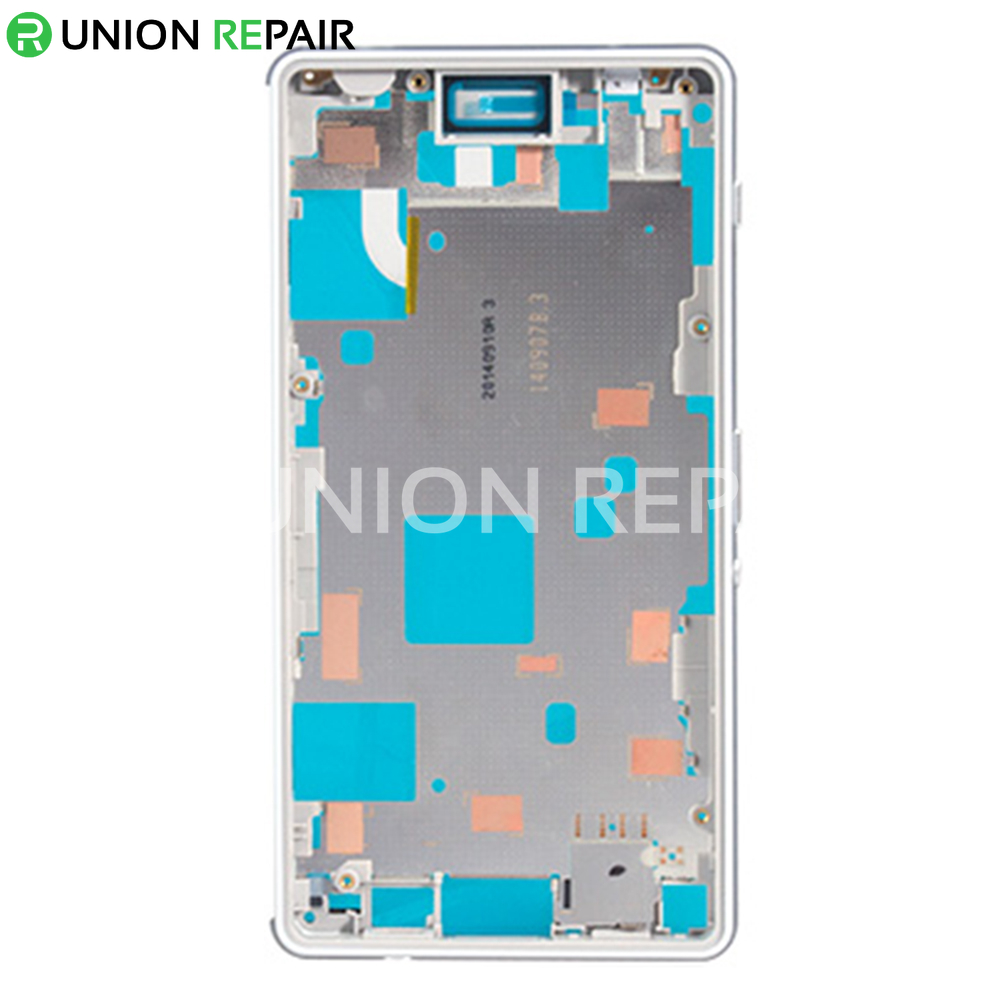 Mentaliteit Van toepassing Conform Replacement for Sony Xperia Z3 Compact/Mini Middle Frame Front Housing -  White