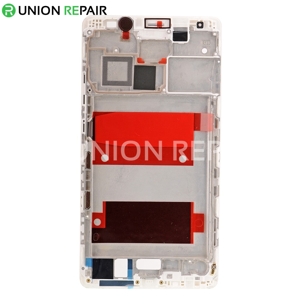 Replacement for Huawei Mate 8 Front Housing LCD Frame Bezel Plate - White