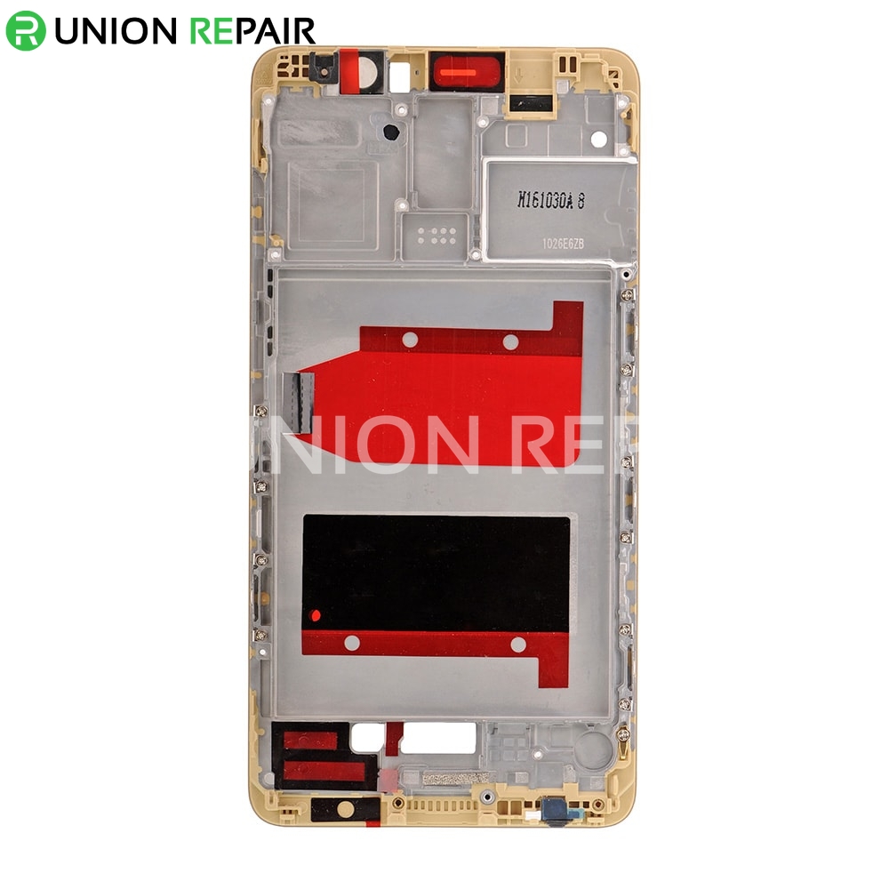 Replacement for Huawei Mate 9 Front Housing LCD Frame Bezel Plate - Gold