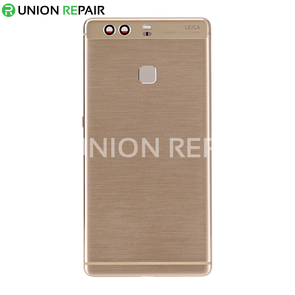 Replacement for Huawei P9 Plus Back Cover with Fingerprint Scanner - Gold